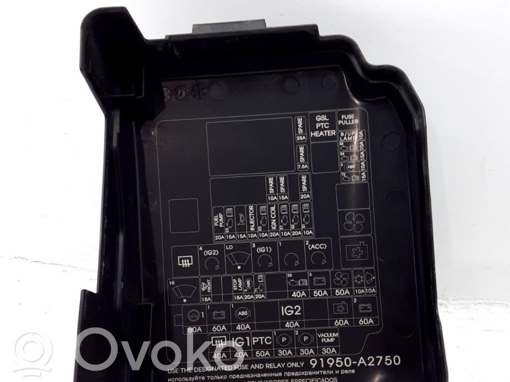 Modul siguranțe   91950A2750,919513X150,1879001316