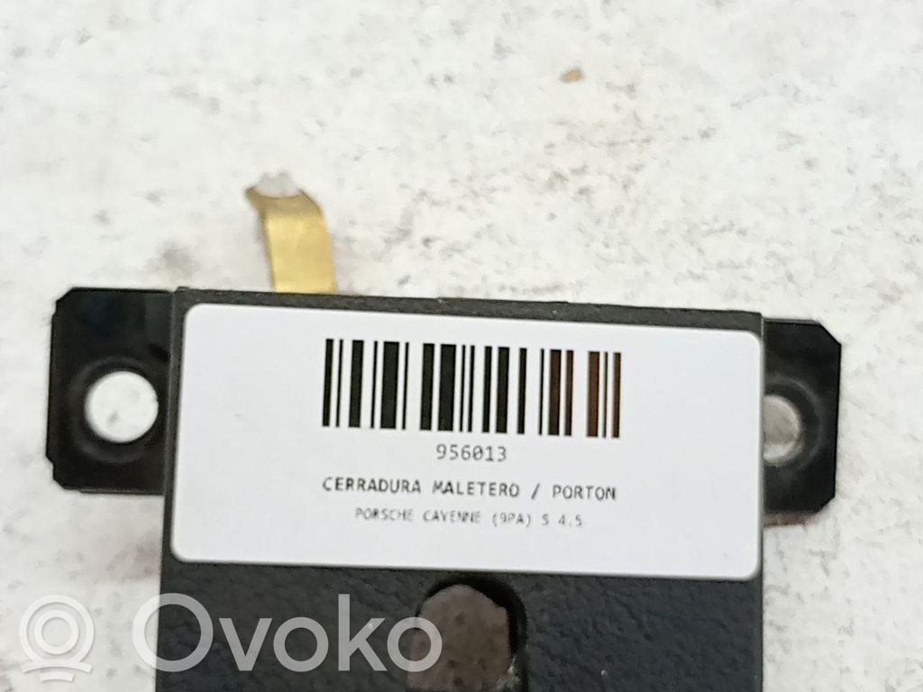 Porsche Cayenne (9PA) Blocco chiusura del portellone