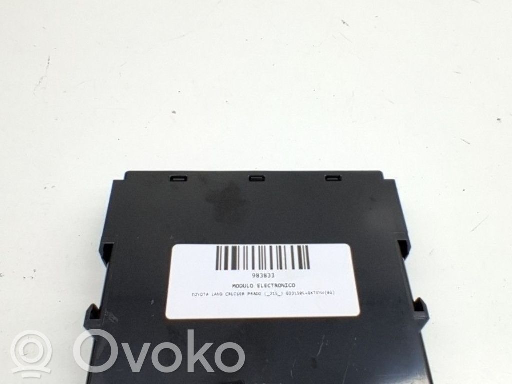 Toyota Land Cruiser (J150) Modulo di controllo del corpo centrale