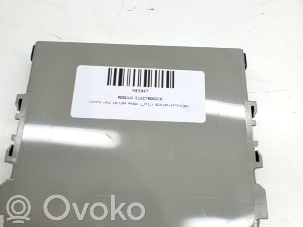 Toyota Land Cruiser (J150) Modul de control caroserie central