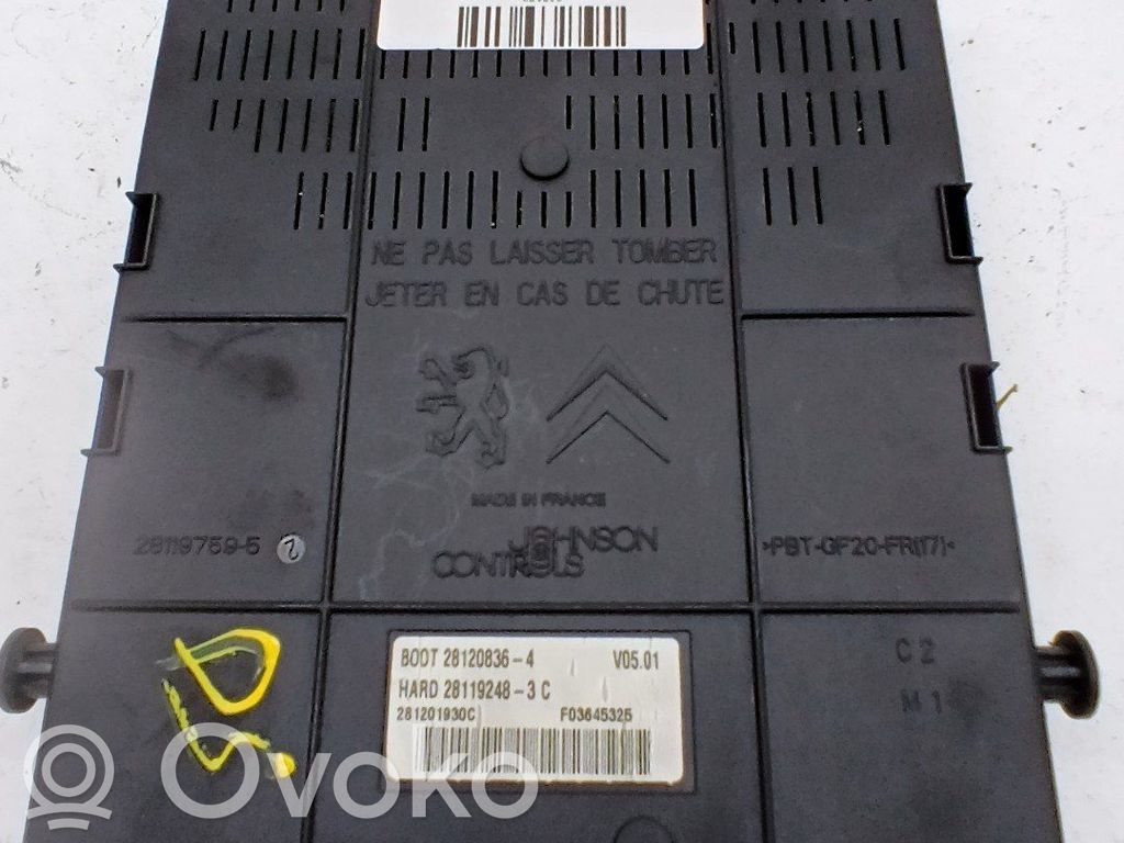 Modulo di controllo del corpo centrale   1609996580