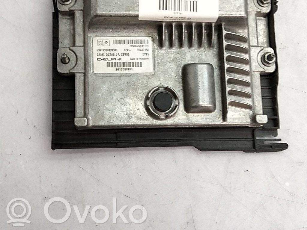 Motorsteuergerät ECU   9804828580,1613245780