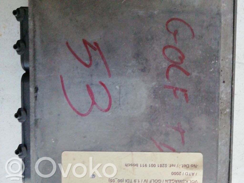 Volkswagen Golf IV Unitate control motor/modul ECU 