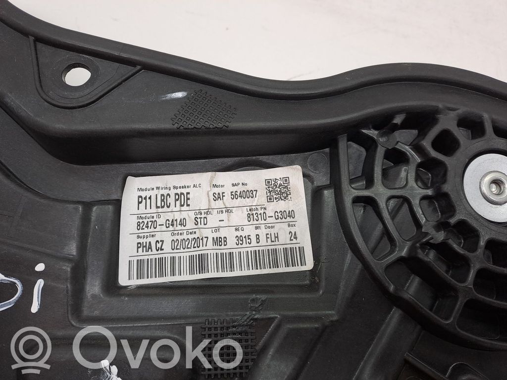Hyundai i30 Fensterheber elektrisch ohne Motor Tür vorne 