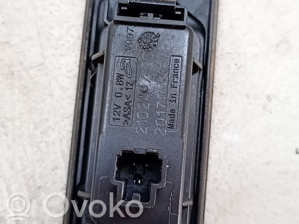 Seat Ateca Lampa oświetlenia tylnej tablicy rejestracyjnej 