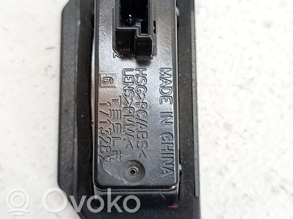 Tesla Model 3 Rekisterikilven valo 