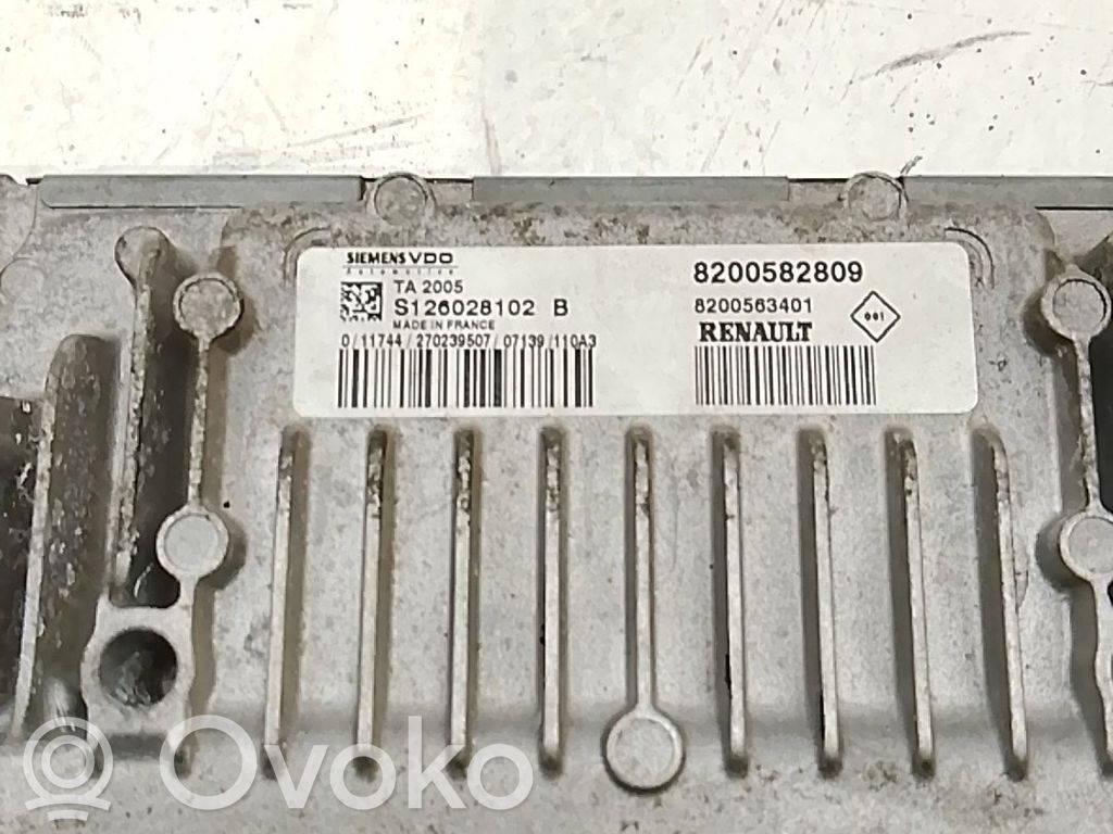Renault Clio III Modulo di controllo del corpo centrale