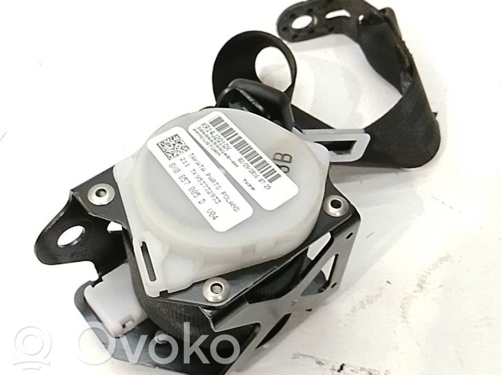 Audi A1 Ceinture de sécurité arrière 