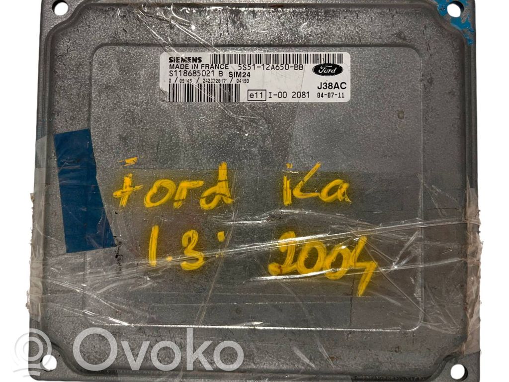 Ford Ka Engine control unit/module 