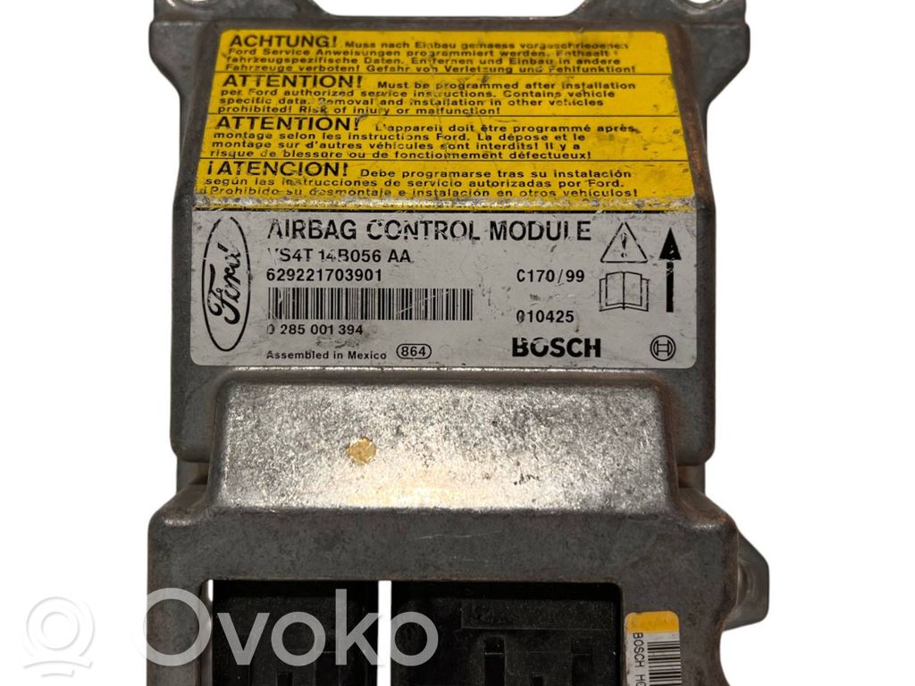 Airbag control unit/module   YS4T14B056AA,0285001394,629221703901
