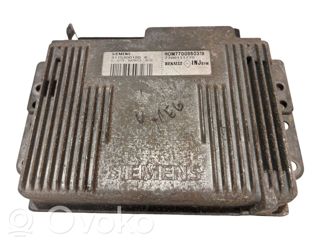 Renault Megane I Engine control unit/module 