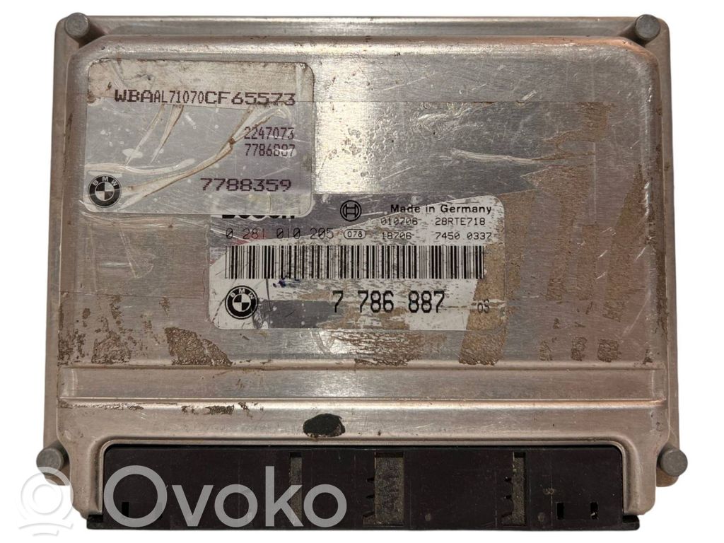 BMW 3 E46 Engine control unit/module 