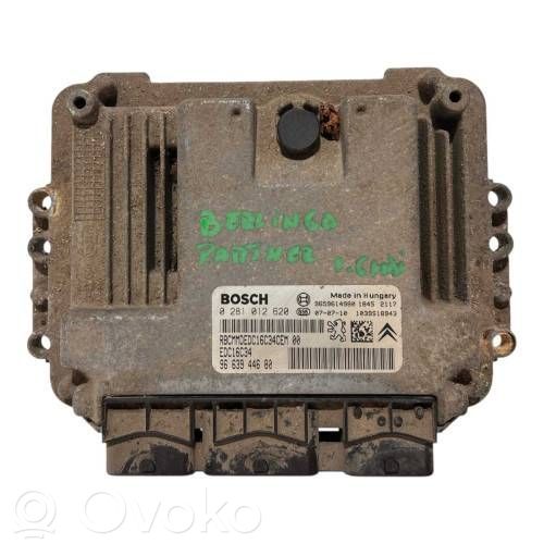 Engine control unit/module   9663944680,EDC16C34,0281012620