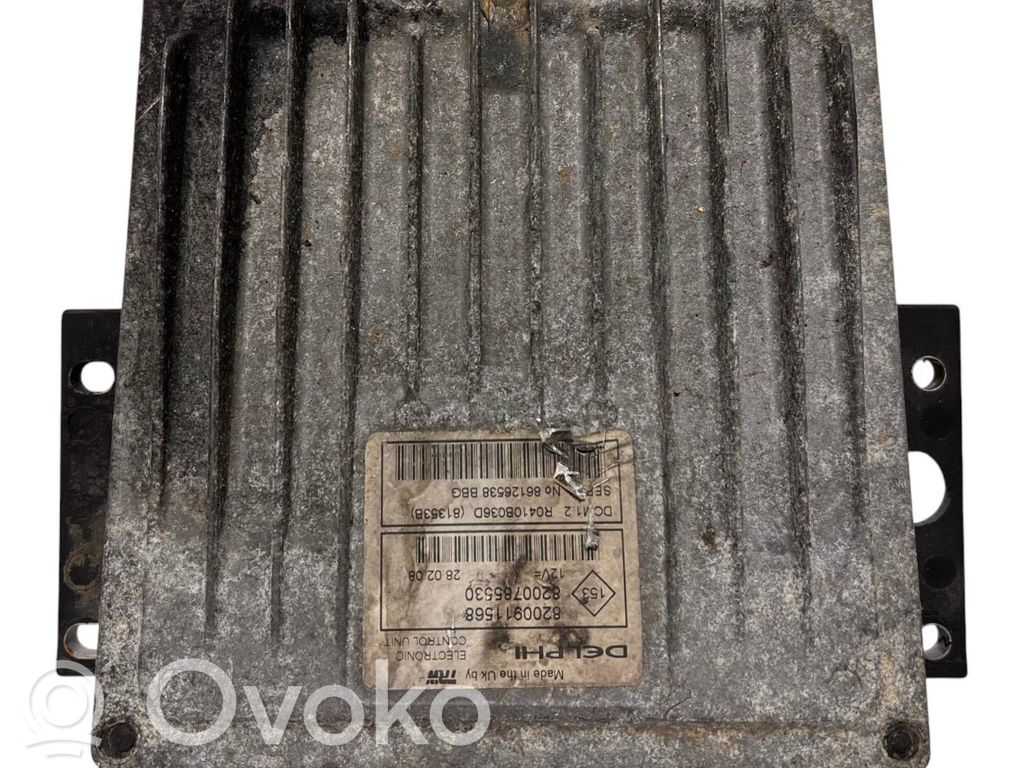 Engine control unit/module   8200911568,8200785530,R0410B036D,DCM12