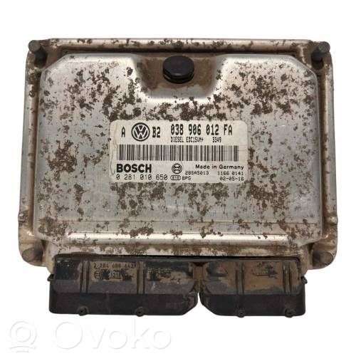 Engine control unit/module   038906012FA,EDC15VM,0281010650