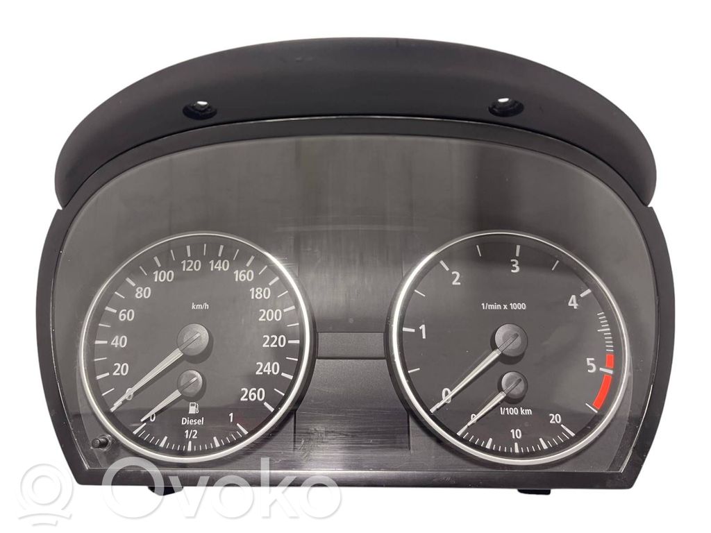 BMW 3 E90 E91 Speedometer (instrument cluster) 
