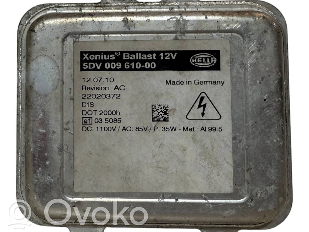BMW X6 E71 Moduł poziomowanie świateł Xenon 