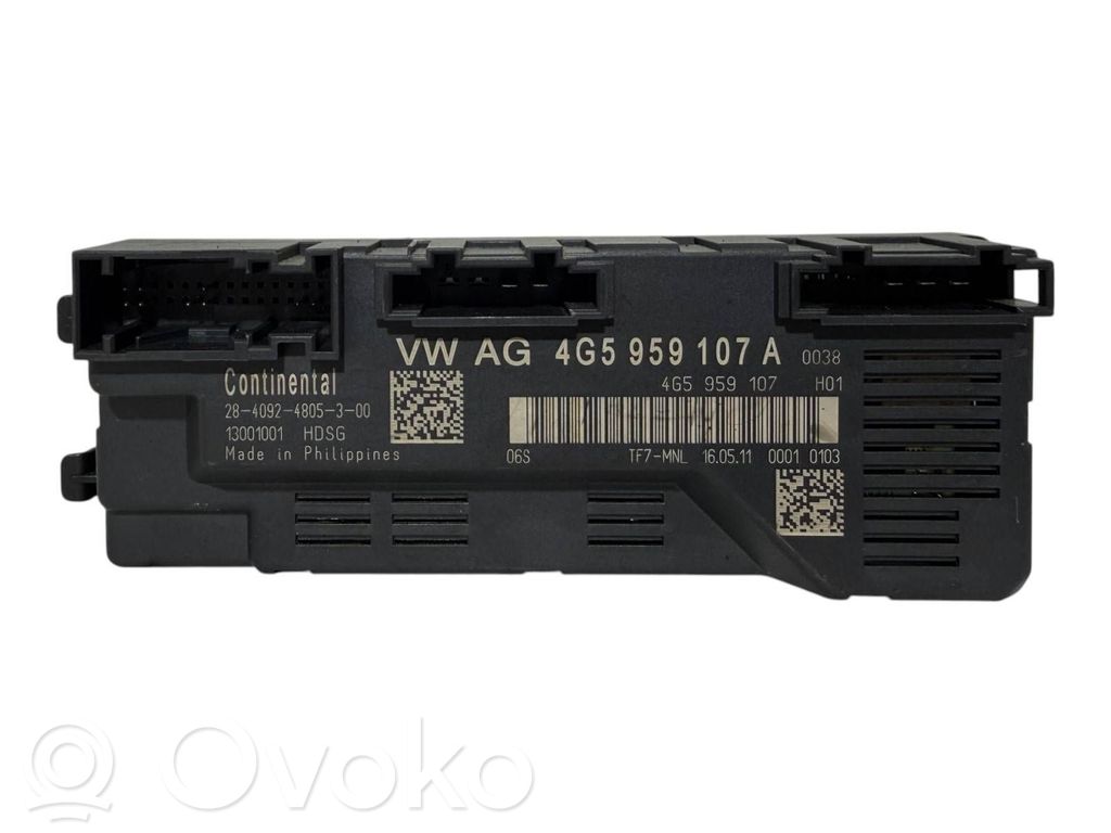 Tailgate/trunk control unit/module   4G5959107A,4G5959107,13001001