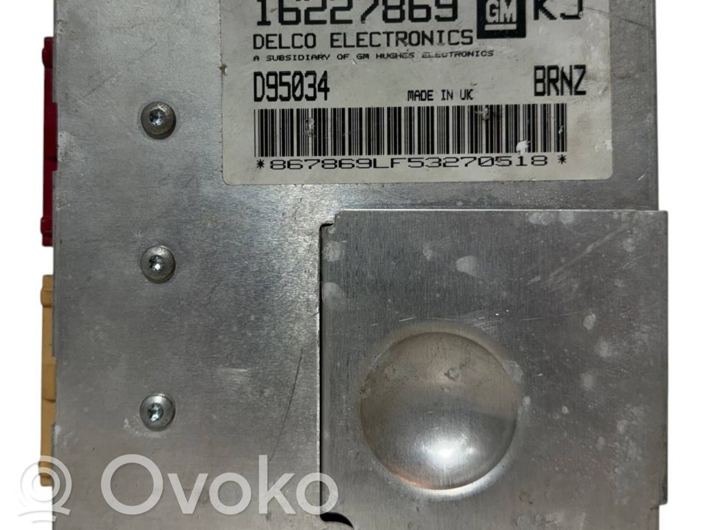 Engine control unit/module   16227869