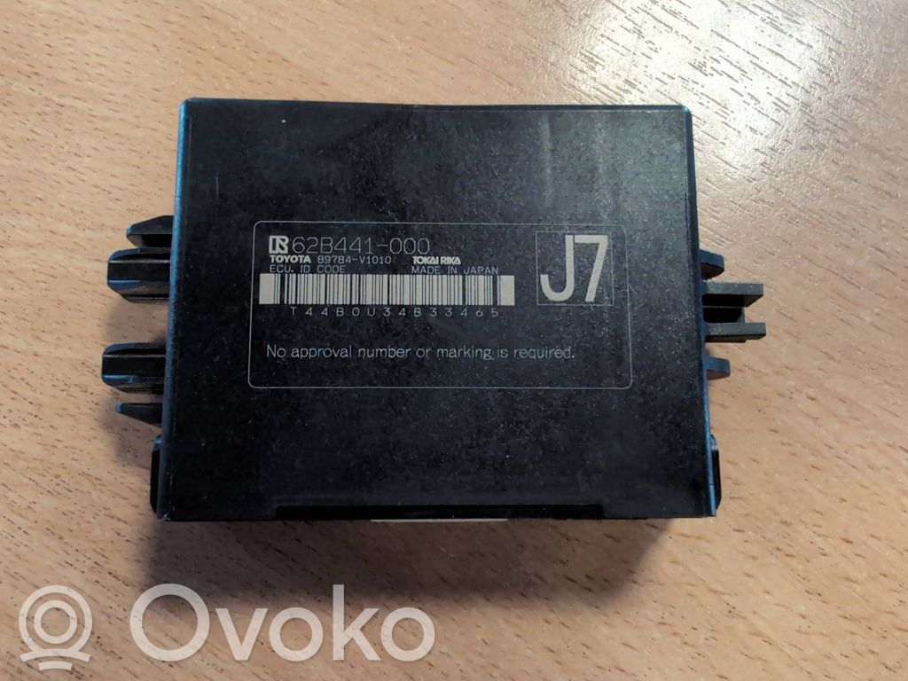 Immobilizer control unit/module   62B441000