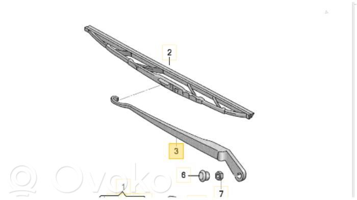 Seat Inca (6k) Brazo del limpiaparabrisas delantero 