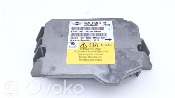 Mini One - Cooper Coupe R56 Module de contrôle airbag 