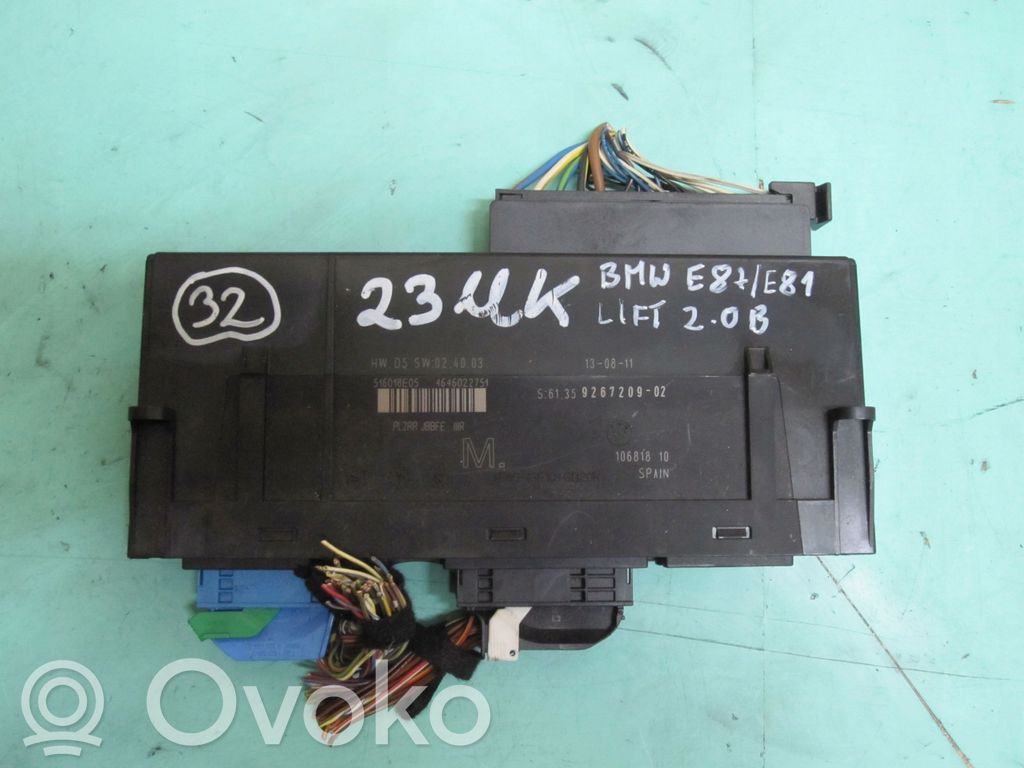 Comfort/convenience module   9267209