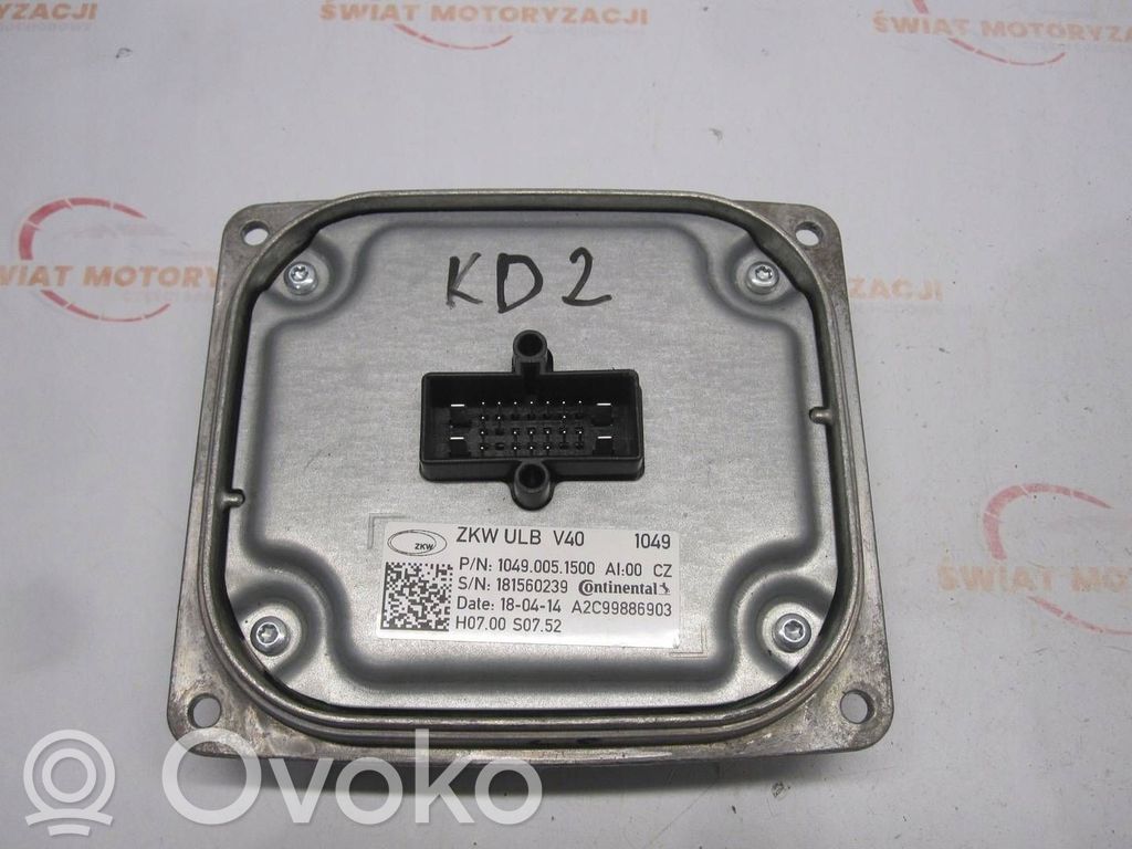 Volvo V40 Headlight ballast module Xenon 