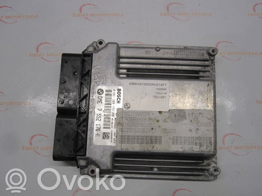 BMW 3 E90 E91 Variklio valdymo blokas 