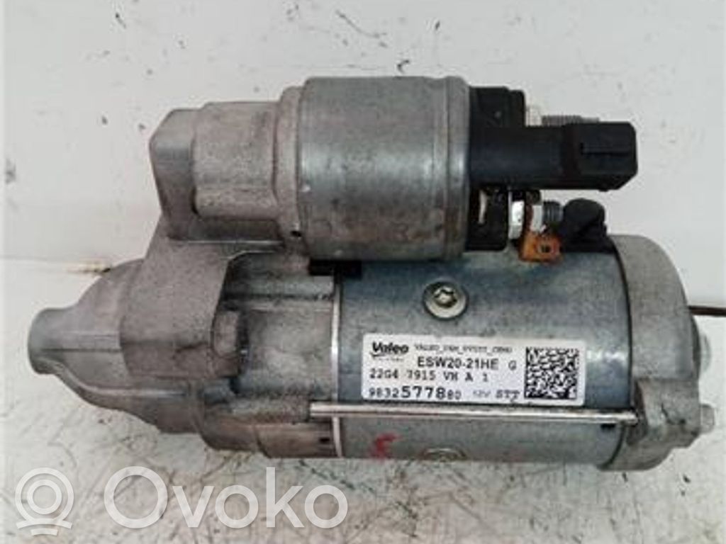 Motor de arranque   9832577880