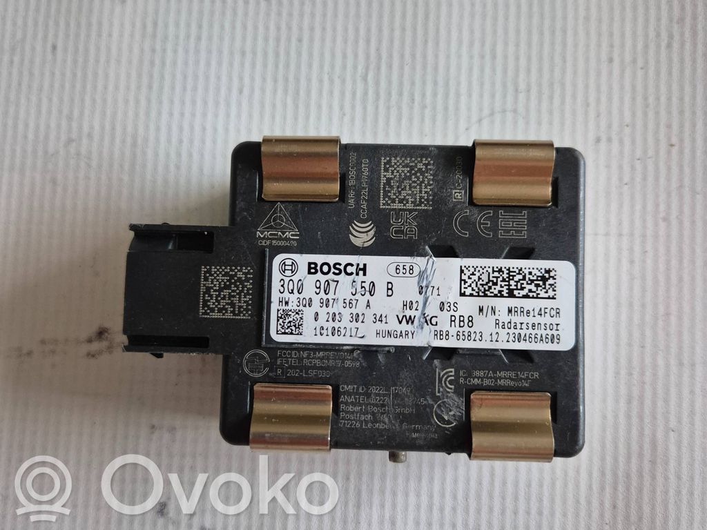 Volkswagen PASSAT B8 Sensor de radar Distronic 