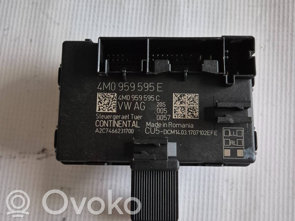 Audi Q7 4M Door control unit/module 