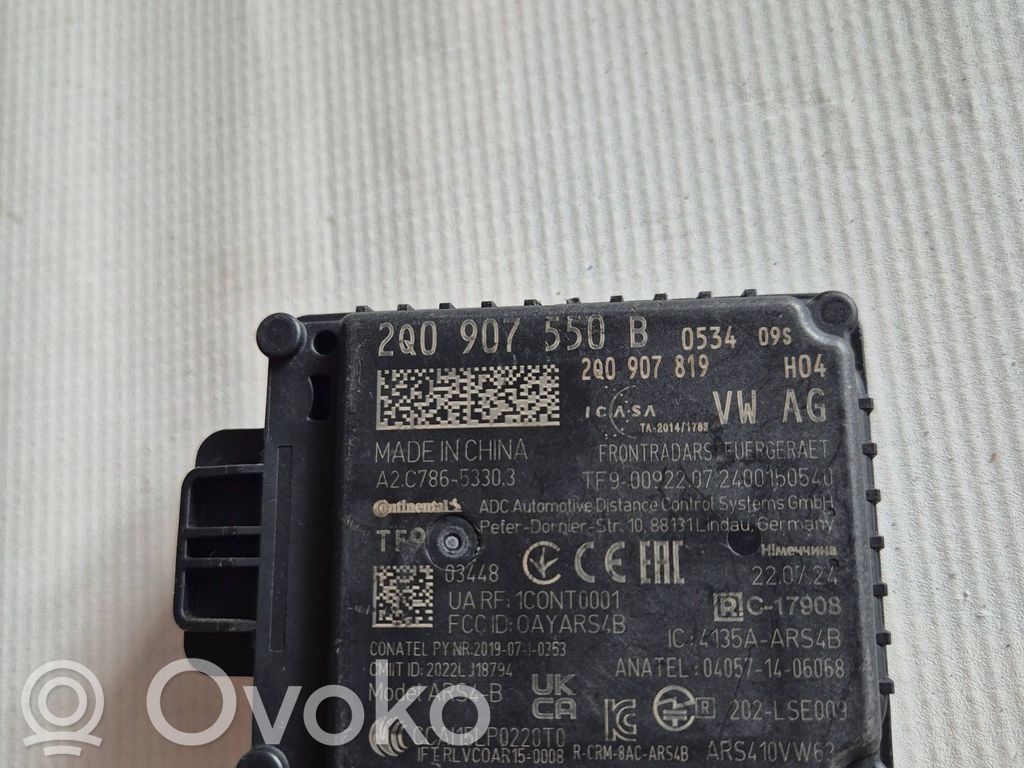 Volkswagen Golf VIII Distronic sensor radar 