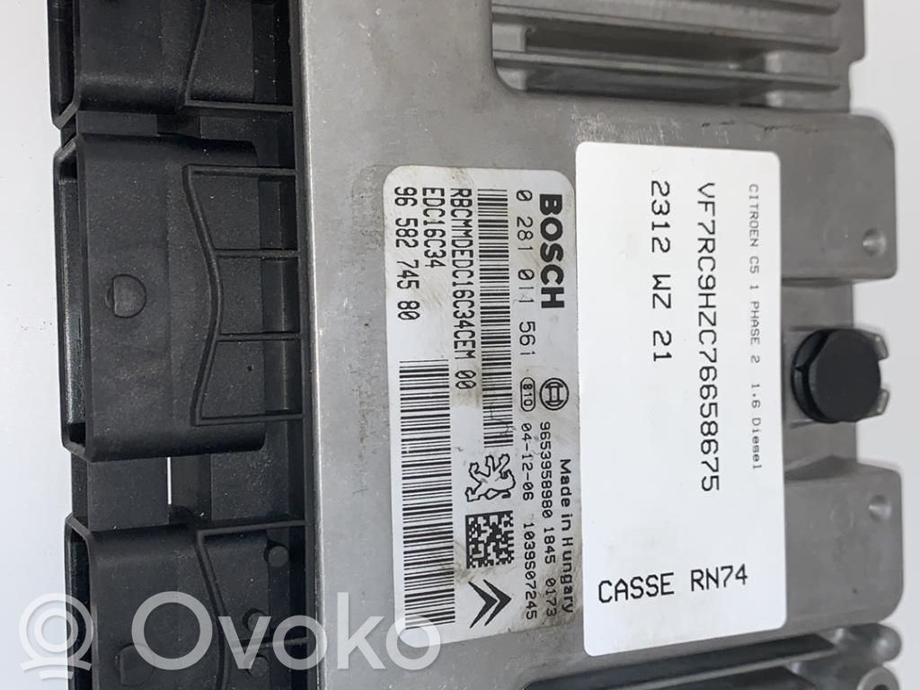 Citroen C5 Užvedimo komplektas 