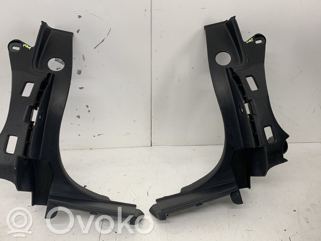 Peugeot 3008 I Modanatura della barra di rivestimento del paraurti anteriore 