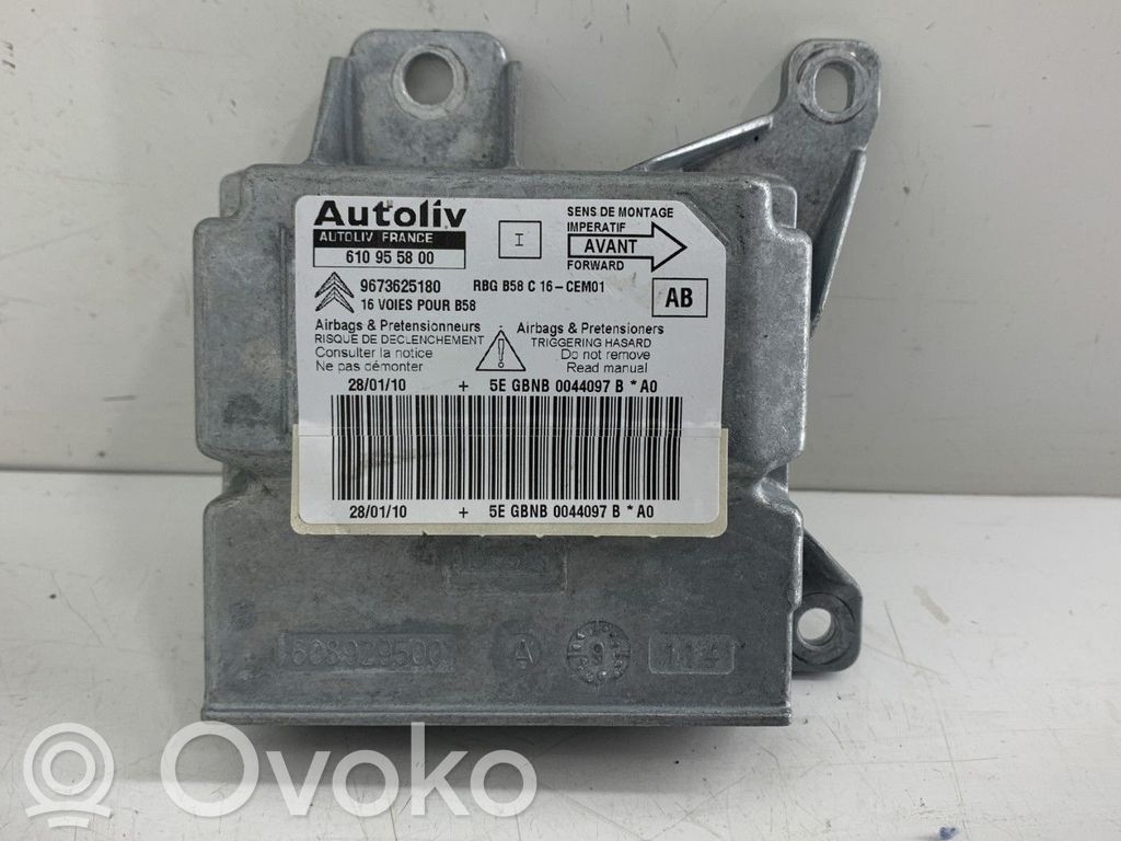 Citroen C4 I Picasso Unitate/modul de comandă airbaguri 