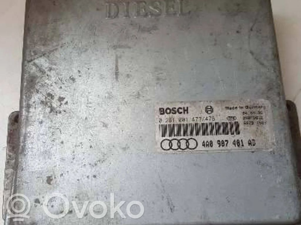 Unidad de control/módulo del motor   4A0907401AD,0281001477