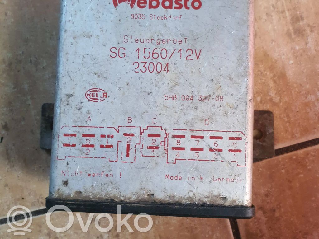 Audi A6 S6 C4 4A Webasto auxiliary heater other parts 