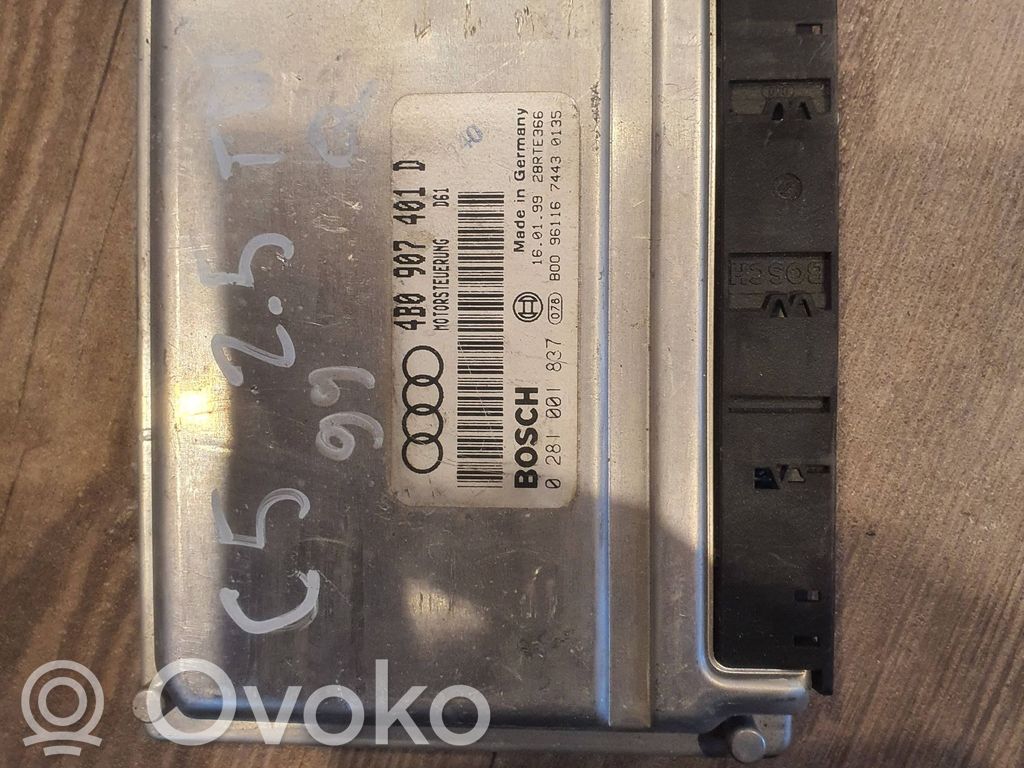 Audi A6 S6 C5 4B Engine control unit/module 