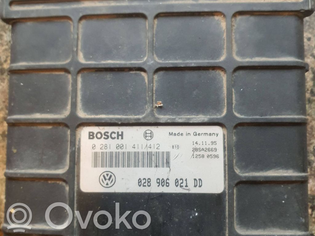 Engine control unit/module   0281001411412,028906021DD,28SA2669