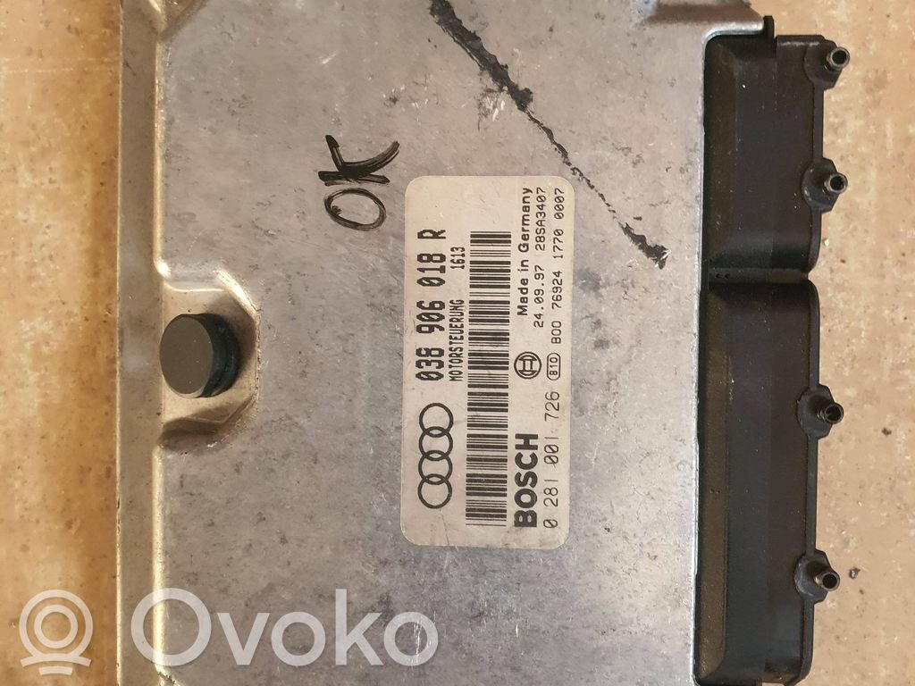 Engine control unit/module   038906018R,0281001726,28SA3407
