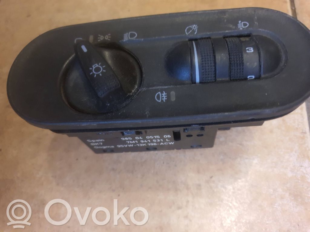 Volkswagen Sharan Interruptor de luz 