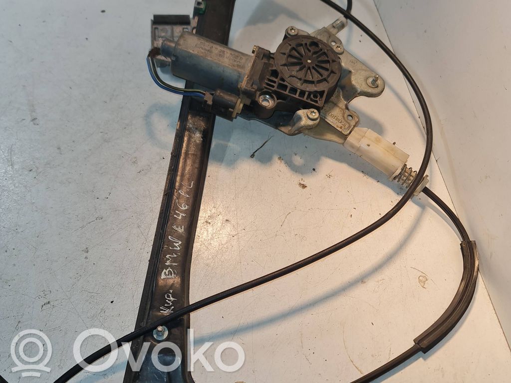BMW 3 E46 Macara ușă față cu motor 