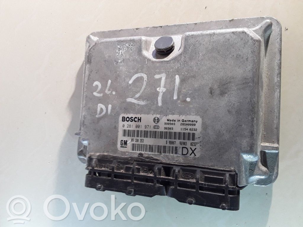 Engine control unit/module   0281001971