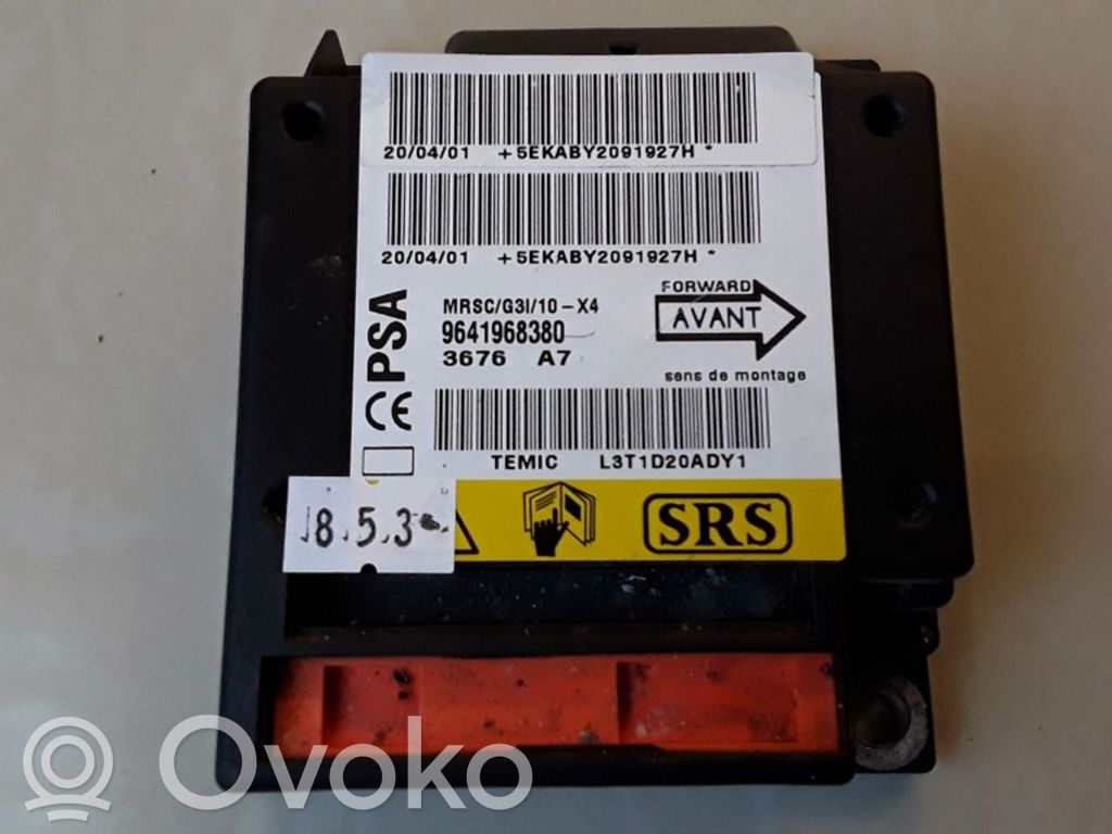 Airbag control unit/module   9641968380