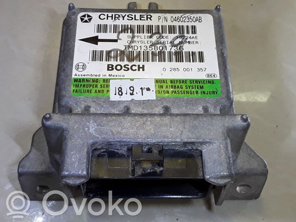 Chrysler 300M Airbag control unit/module 