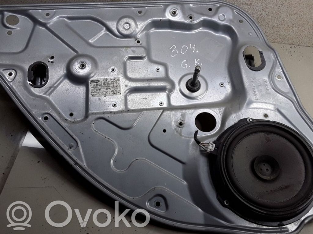 Ford Focus Regulador manual de la ventanilla trasera 