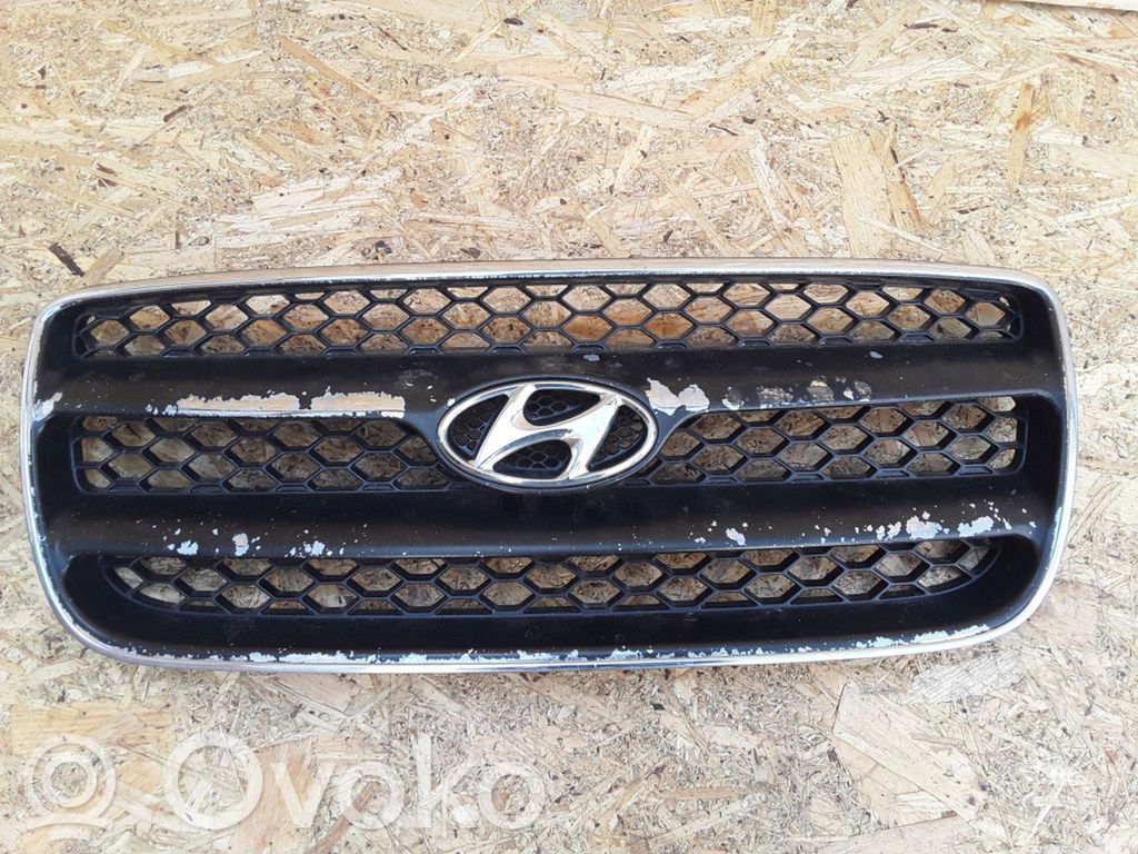 Hyundai Santa Fe Etupuskurin ylempi jäähdytinsäleikkö 