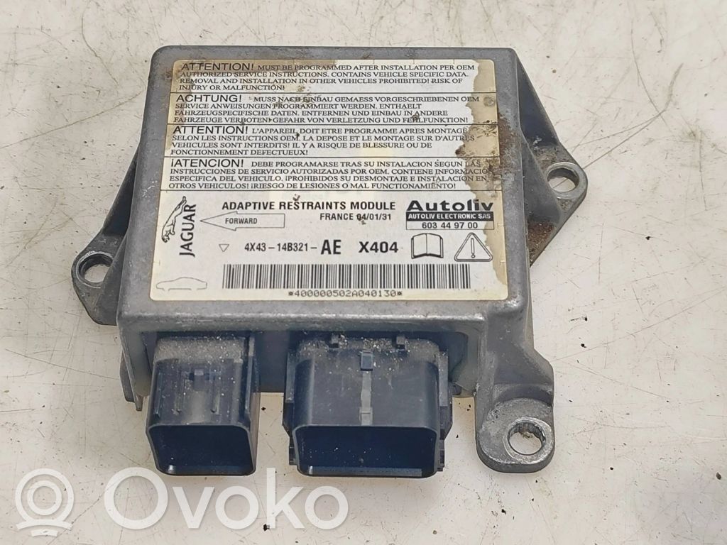 Jaguar X-Type Airbag control unit/module 