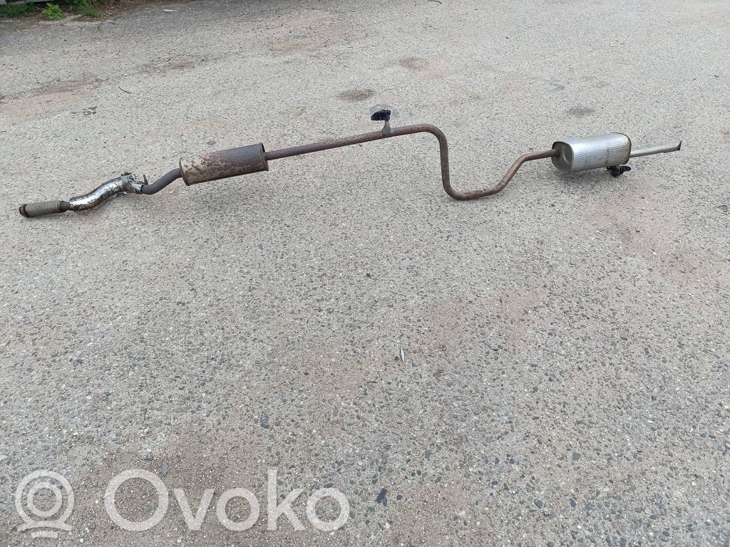 Opel Corsa F Глушитель 